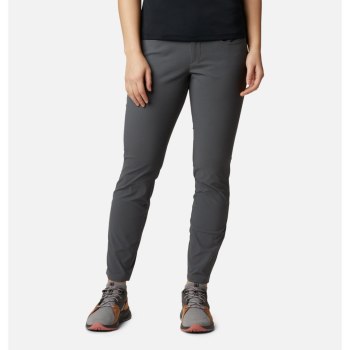 Columbia Broek Dames, Firwood 5 Pocket Slim DonkerGrijs, 62BZMONLV